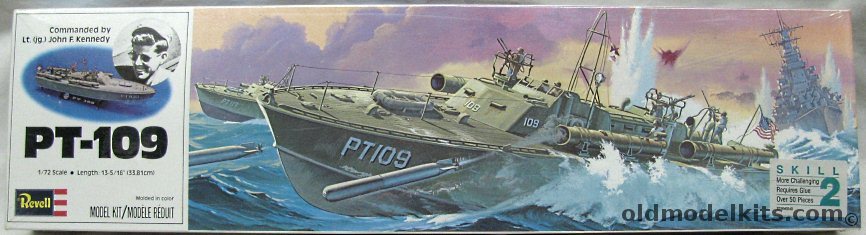 Revell 1/72 John F Kennedy PT-109, H310 plastic model kit